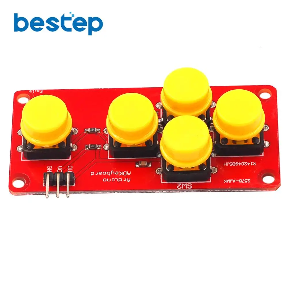 Клавиатура AD имитация пятиклавишного модуля аналоговая кнопка для платы