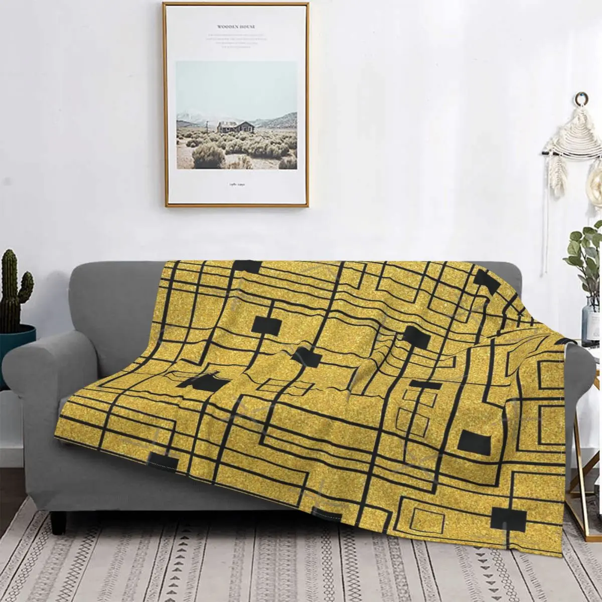 

Manta с изображением линейных трубок 2, для кубиков, 150