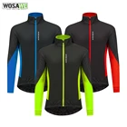WOSAWE зимняя теплая велосипедная куртка, велосипедная одежда, ветрозащитная ветровка, Джерси, горный велосипед, спортивная куртка