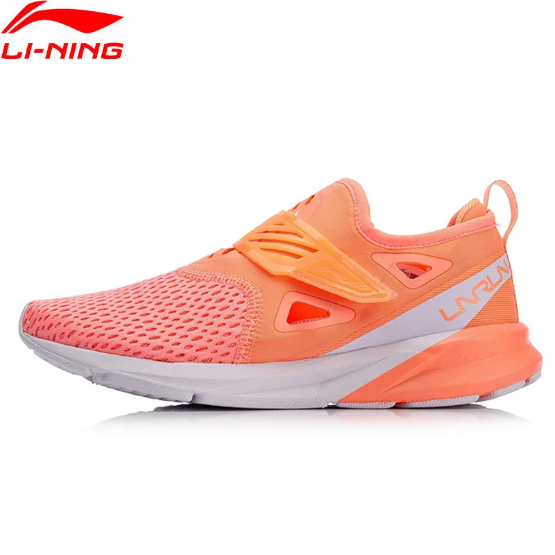 (Код обрыва) Женские беговые кроссовки Li Ning с цветной зоной прочная подкладка