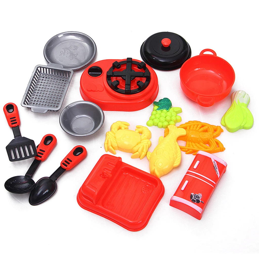 

MagiDeal Prentend Play Cooking Seafood Baby Roleplay Preschool Toys Presents