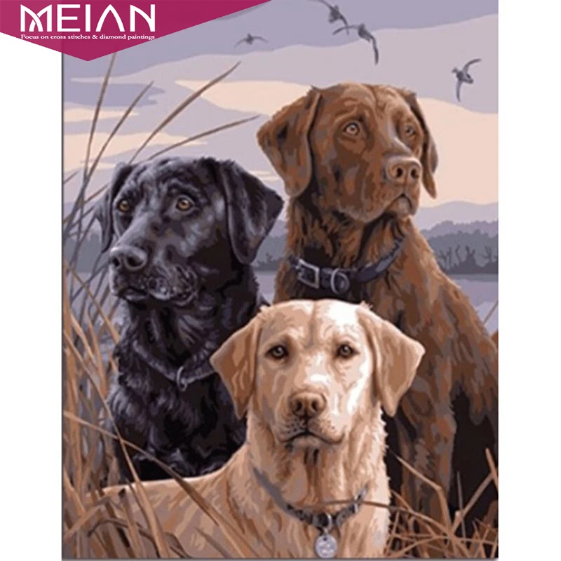 5D алмазная картина из смолы вышивка крестиком щенок собаки кристальная