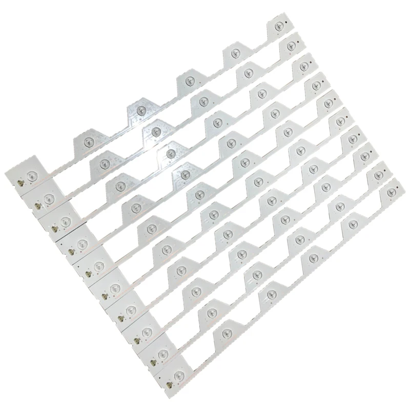 

10Pieces/lot FOR 55 inch TCL LCD TV Backlight Bar TMT-55E5800-10X6-3030C-6S1P-W44 YHF-4C-LB5506-YH1 100%NEW 57.3CM 6V