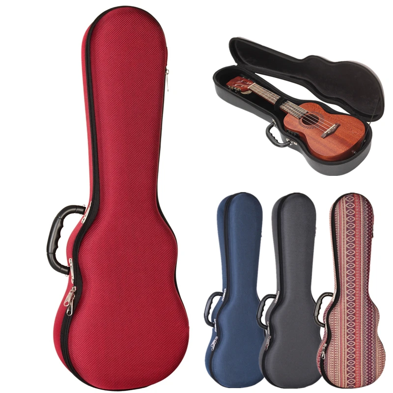 21 дюймов сопрано укулеле чехол EVA жесткий ящик легкий устойчивый к давлению