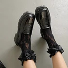 Женские лоферы, женская обувь с круглым носком, модель 2021 года, модные женские осенние оксфорды, кроссовки на платформе, мягкие Повседневные слипоны