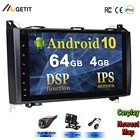 DSP чип IPS 2din Android 10 GPS головное устройство для Mercedes Benz B200 A B Class W169 W245 Viano Vito W639 Sprinter W906 BT Radio