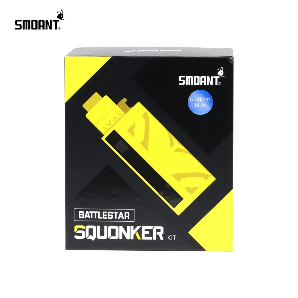 Оригинальный Smoant Battlestar TC комплект с сквокер мод RDA нет 18650 Батарейный блок VS lucotic MF