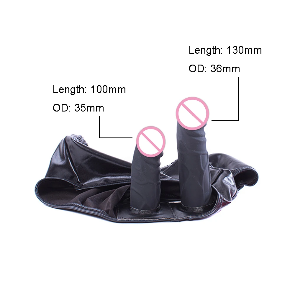 Силиконовый Анальная пробка анальный фаллоимитатор и пенис кожаные трусики