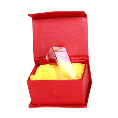 Прецизионная научная оптическая стеклянная треугольная призма для обучения