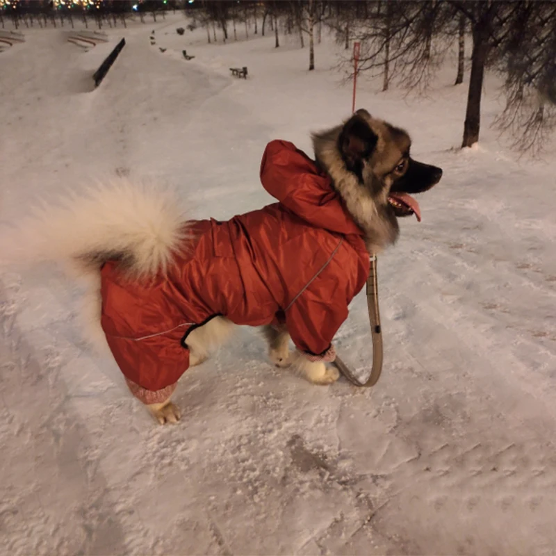 Outdoor Large Dog Raincoat Waterproof big Clothes Coat hoodie Rain Jacket Reflective Medium dog poncho Breathable mesh | Дом и сад