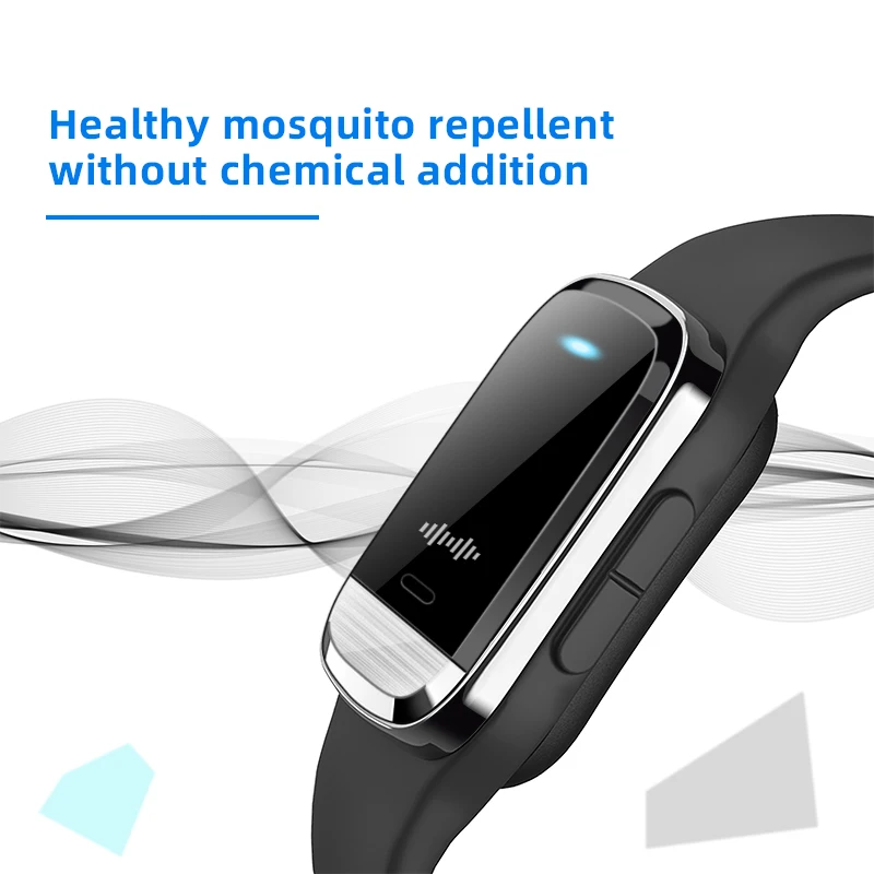

Ultrasonic Natural Anti Mosquito Insect Bug Repellent Bracelet Bands Waterproof Pest Insect Bracelet Ultrasound Outdoor Tool