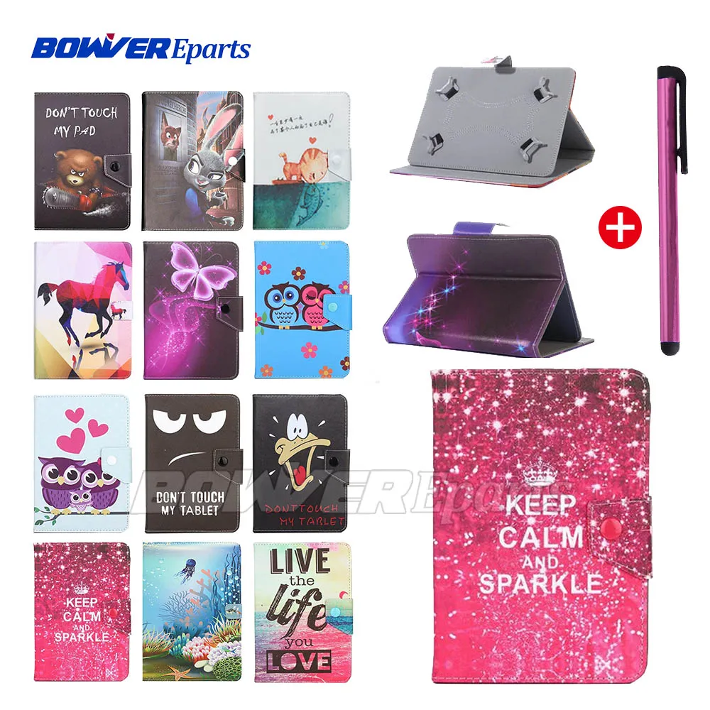

Universal stand PU leather case Cover for Alcatel One Touch 3T 8/POP 8/PIXI 8/POP 8S 8 Inch Tablet
