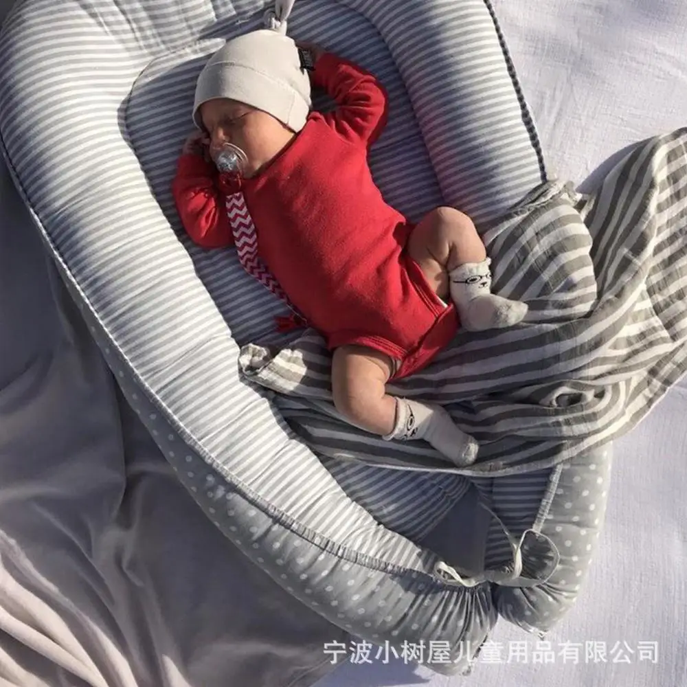 Портативное детское гнездо кровать для новорожденных молочная бионическая