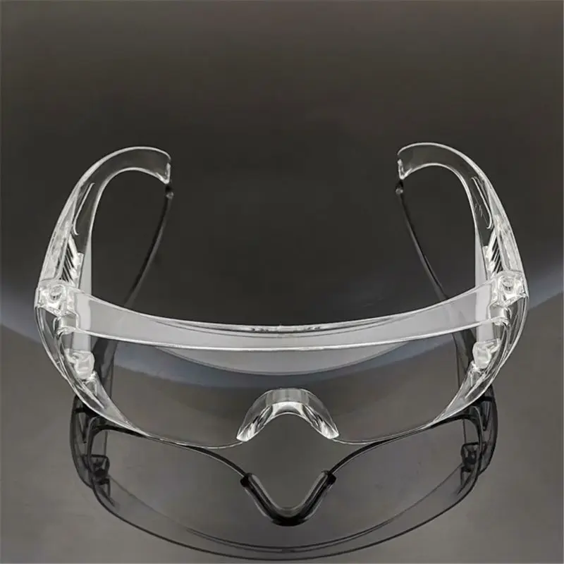 

PC-Safety Glasses Eye Protection Anti-Dust&Shock Goggles Transparent Eyepiece PXPE