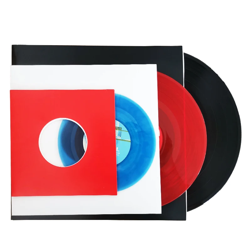 10 шт. жесткий картон внешняя крышка рукава куртки для 12 дюймов LP 10 дюймов 7 дюймовые часы с записью времени