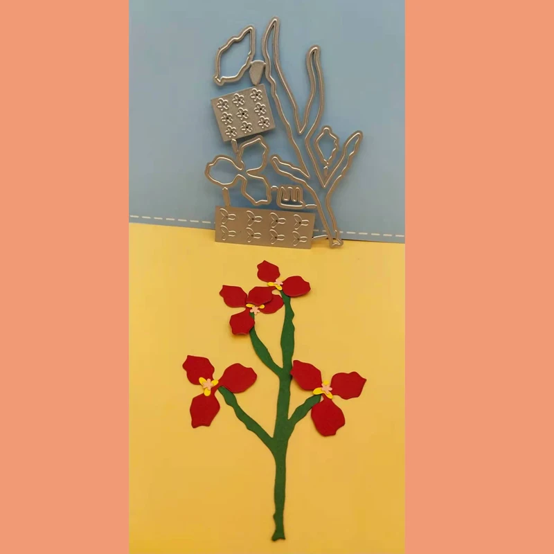 

Цветочные штампы для рукоделия, ремесленный шаблон, шаблон, трафаретные штампы