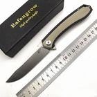 Складной нож Eafengrow EF947, лезвие D2, Ручка G10, Тонкий Карманный Походный нож для выживания, охоты, тактический инструмент для повседневного использования