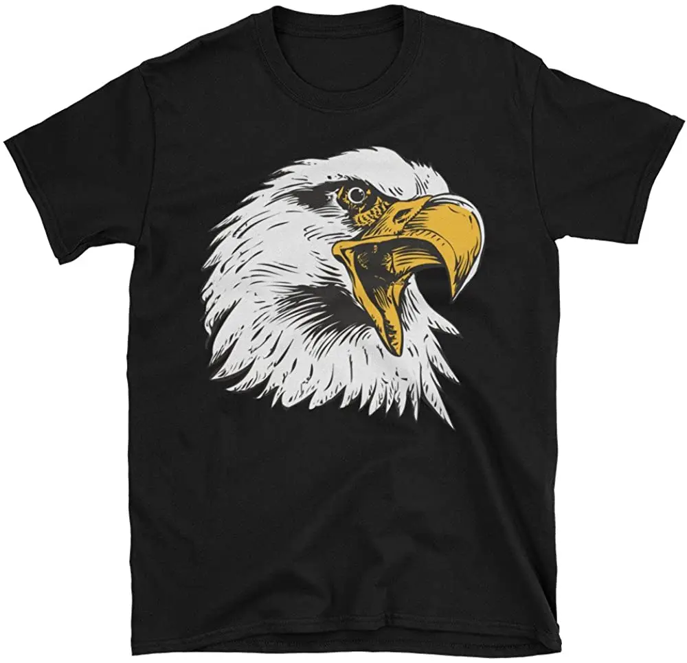 

Eagle USA Unisex T-Shirt New Arrivals Summer Cool T Shirt 2020 Breathable Pure Cotton Short Sleeve Round Neck Tshirt