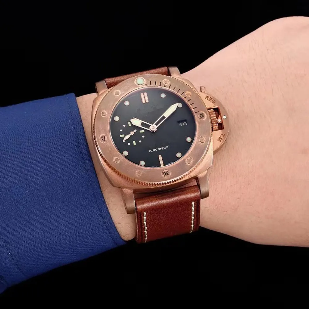 

Men's Luxury Sports Automatic Mechanical Watch sapphire glass Watch Retro Watch