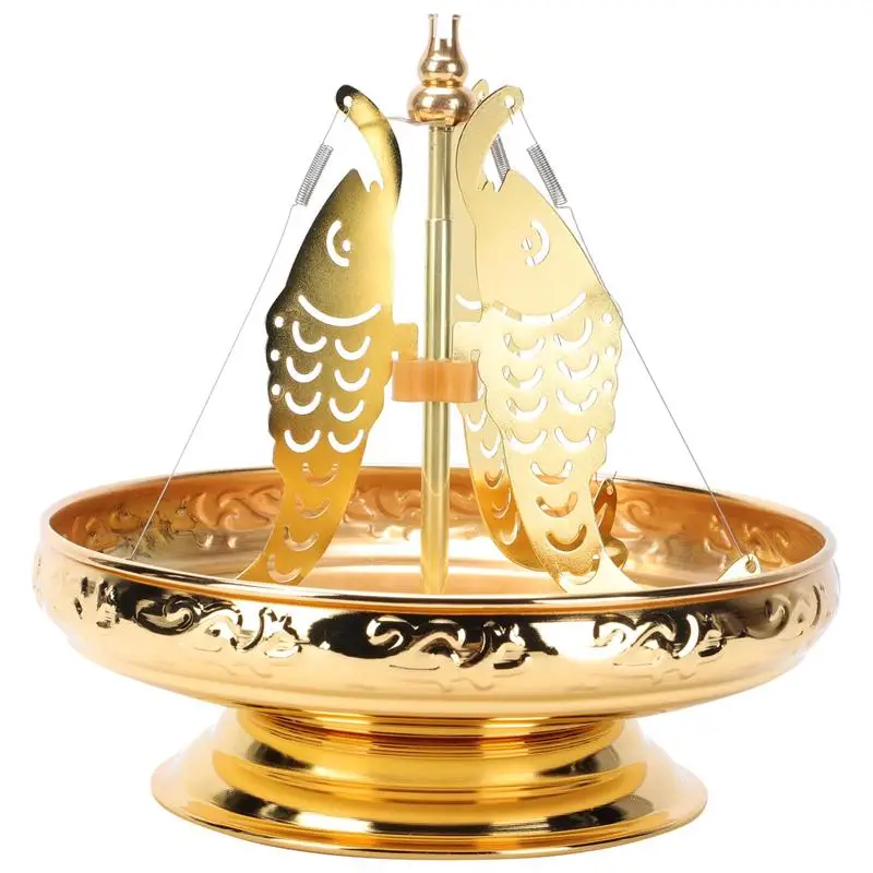 

1Pc Household Incense Tray Incense Rack Retractable Incense Holder Incense Coil Tray for Home Temple Buddha