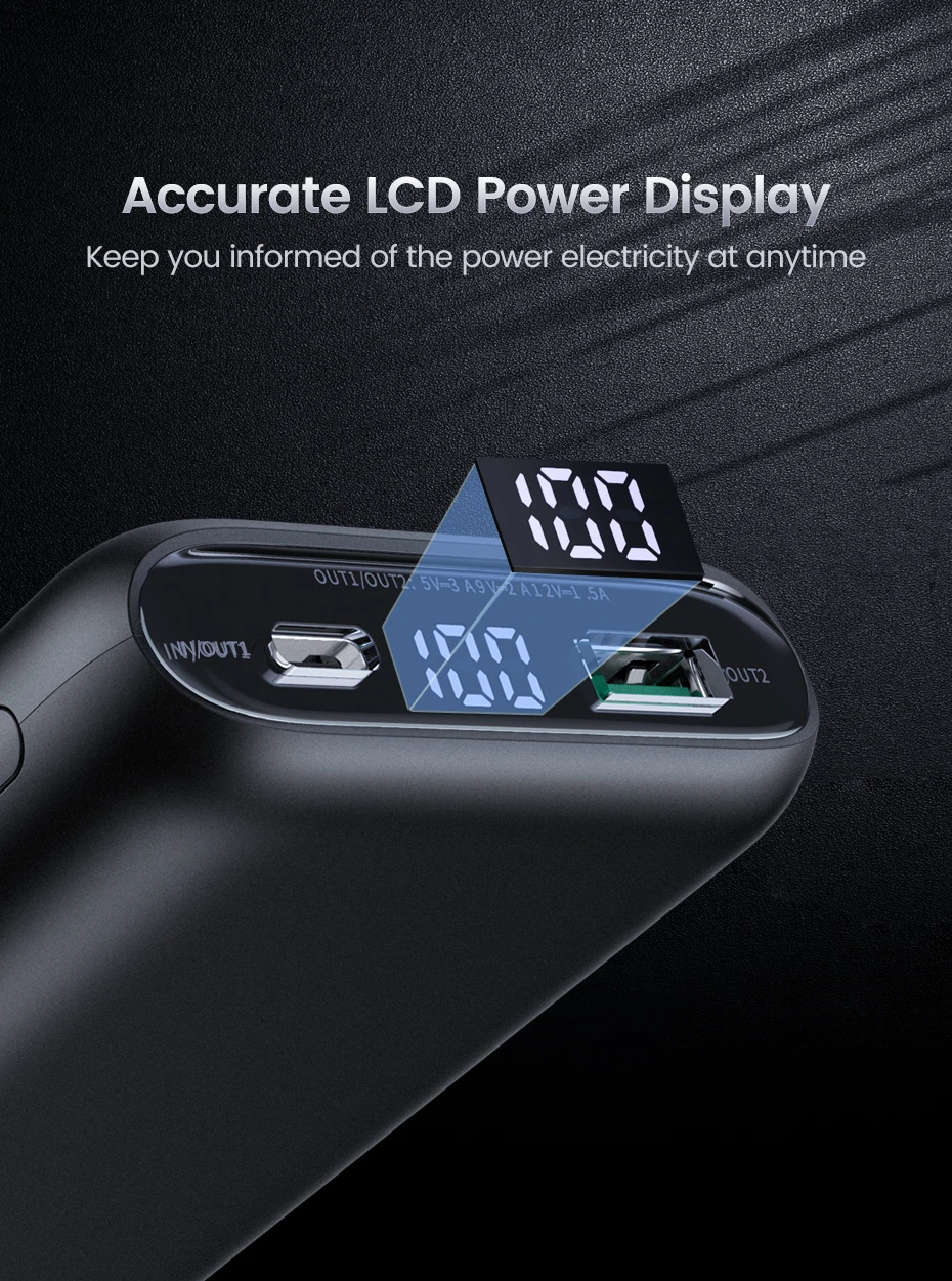 Ugreen power Bank 10000 мАч Быстрая зарядка 4,0 3,0 QC3.0 внешняя Мобильная батарея быстрое PD зарядное устройство для iPhone 11 8 Xs Mini power bank