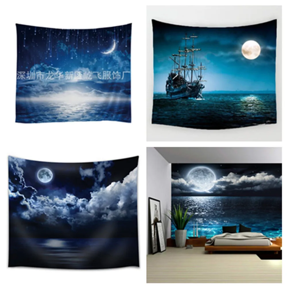 Настенный гобелен с рисунком мандалы одеяло модный искусственный декор льва и