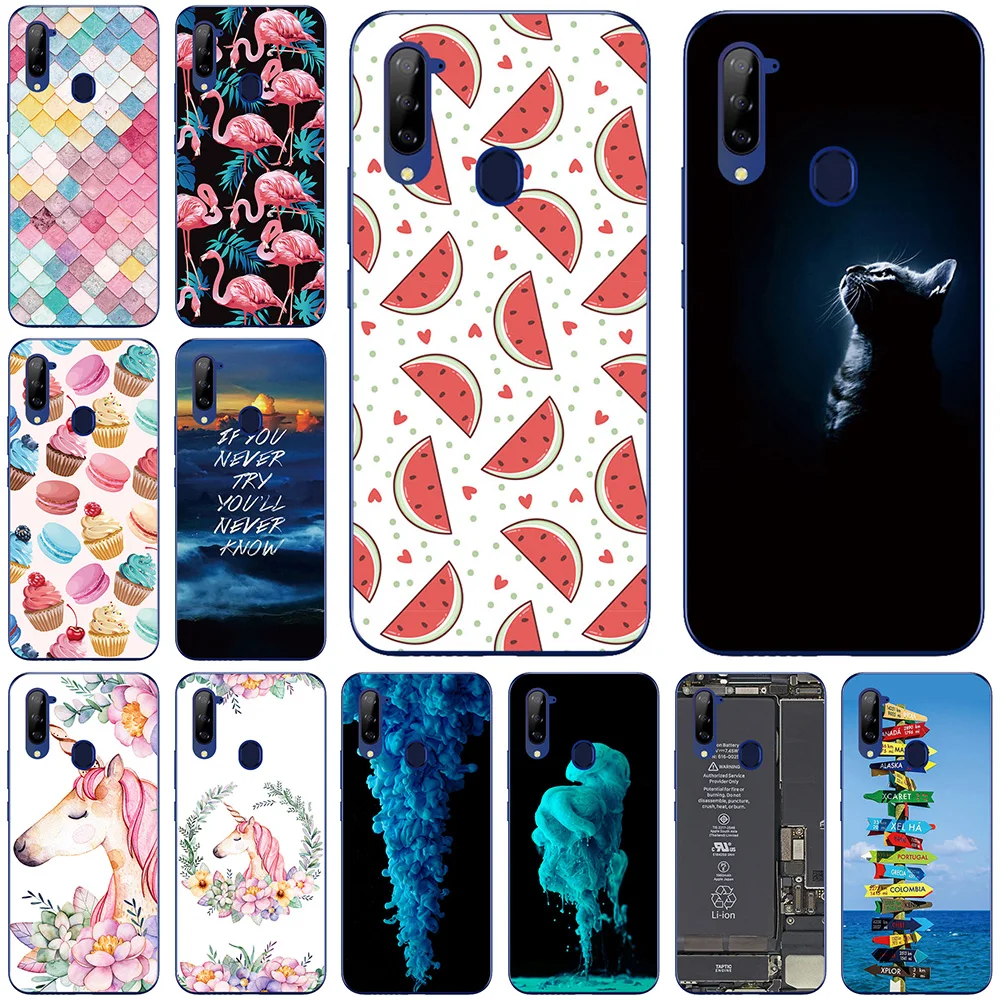 

Phone Cases For ZTE Libero 5G 6.5 inch Soft TPU Cover Color Luxury Popular Printing Mobile Fashion Bags Free Shipping