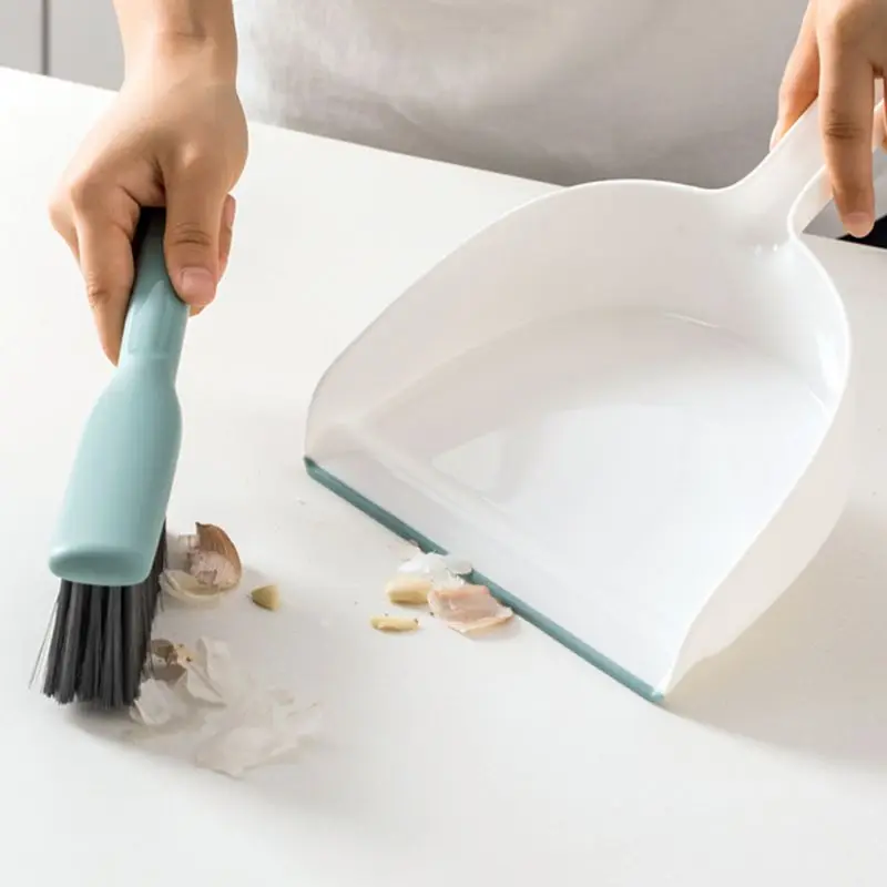 Метла с пылесборником набор домашняя щетка комбинированная антипригарным