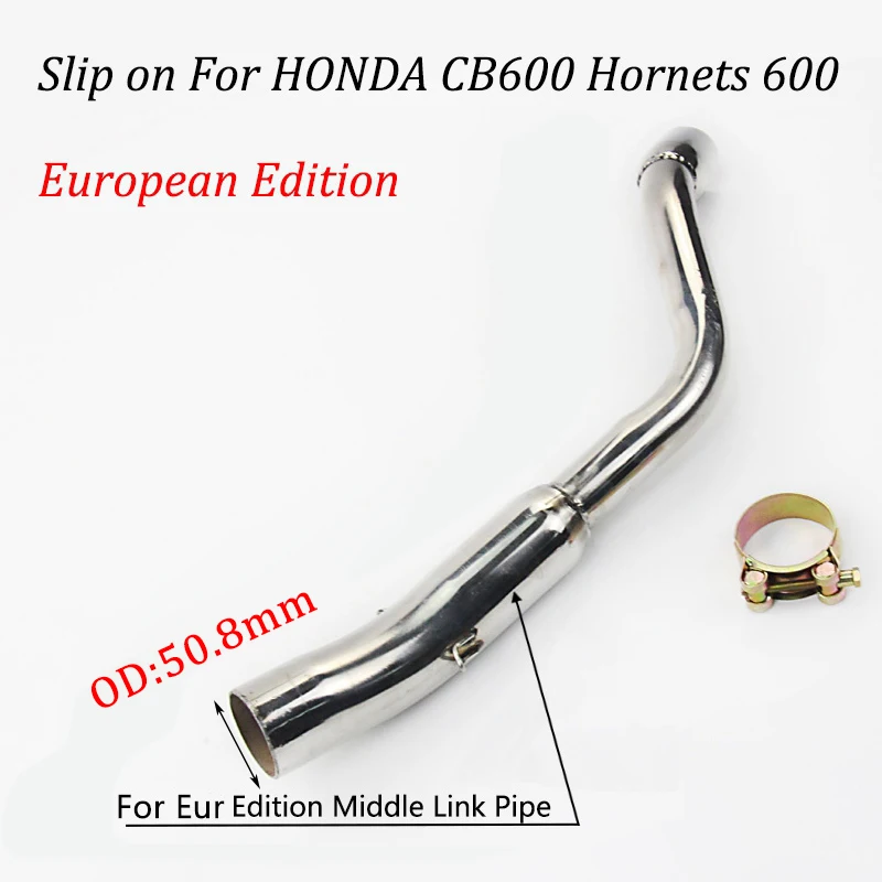 CB 600 для Honda CB600 CB600F Hornet без Exhaus Slip On модифицированный глушитель выхлопа мотоцикла