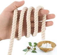 10mm macrame cord cotton rope for wall garden plant hangers knitting home diy crafting decoration