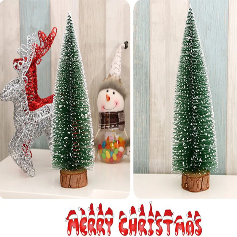 Рождественская и новогодняя Настольная мини-доска из кедра маленькая игла сосны