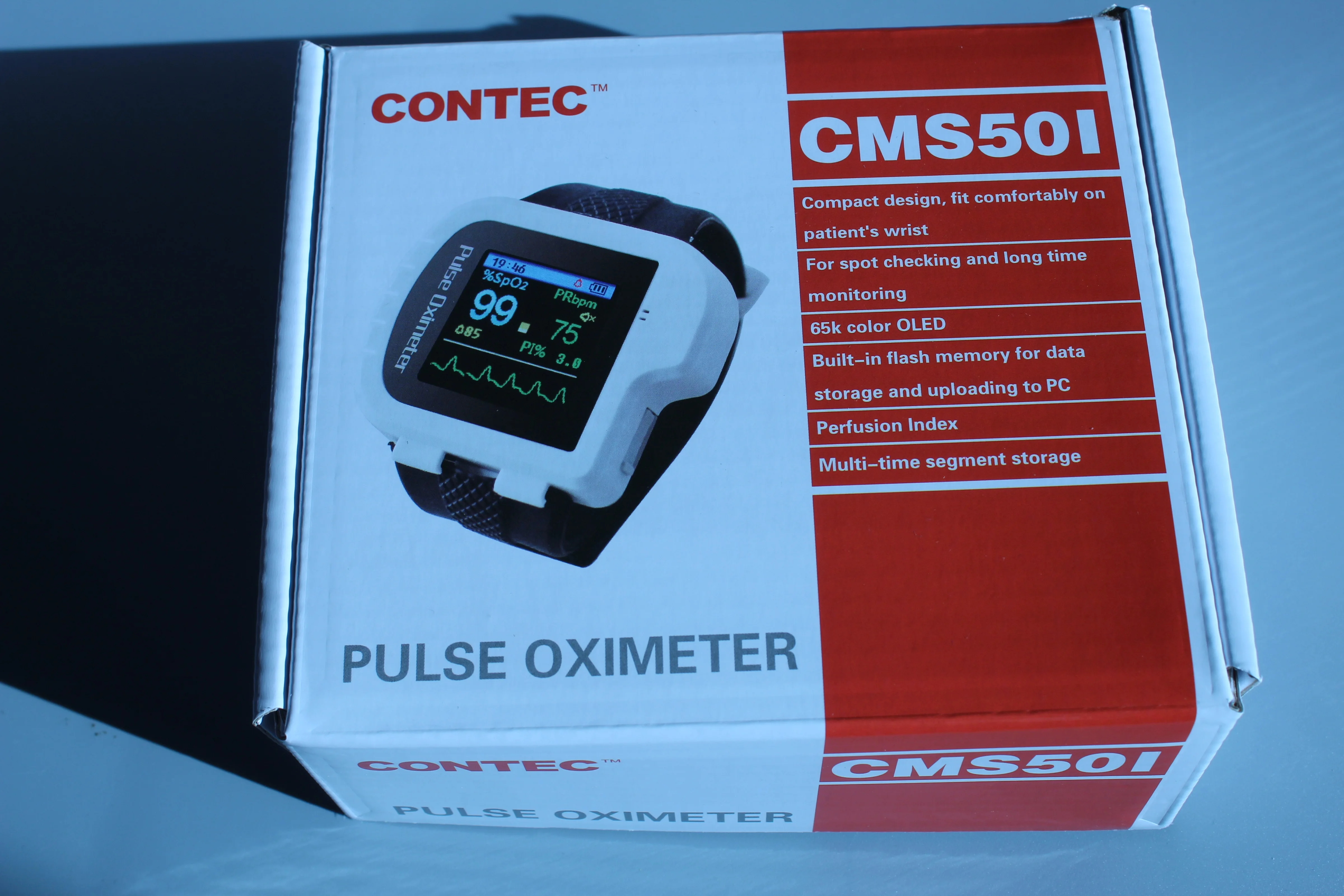 Наручные Пульсоксиметр пальца Цвет OLED Дисплей SpO2 зонд программное обеспечение