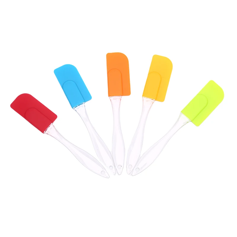 Силиконовый скребок для выпечки Шпатель приготовления пищи антипригарное масло