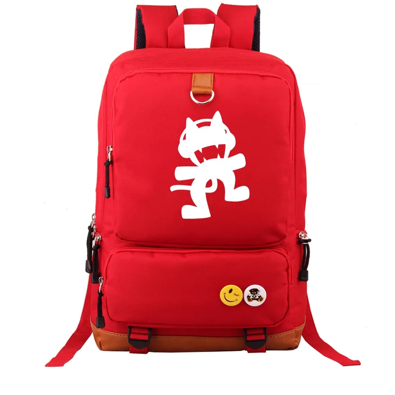 Кошка фабрика странная кошка фабрика электронная музыка monstercat школьная сумка рюкзак через плечо для поколения жира wh