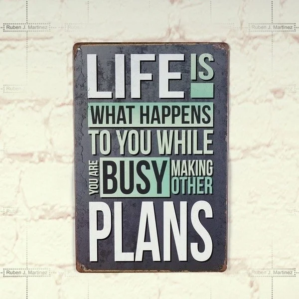 

Artistic tinplate painting Life Is Vintage Metal Tin Signs Pub Bar Cafe Wall Decor Art Plaque Poster