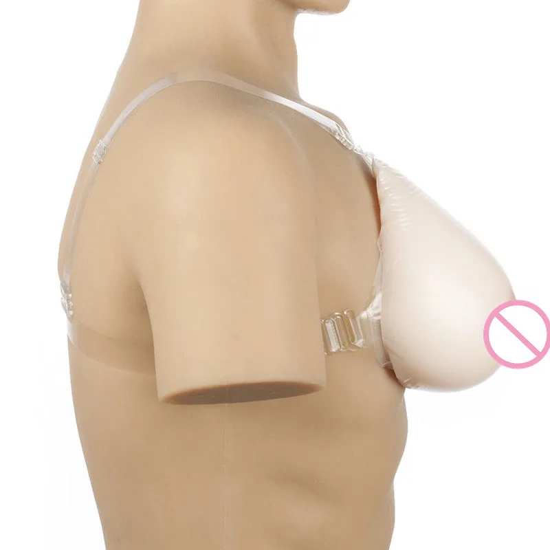 Silicone Breast Forms with Straps CD TG Artificial Large Boobs GG Cup 2800g Invisible Sexy Bra Transgender Queen Mastectomy Bra