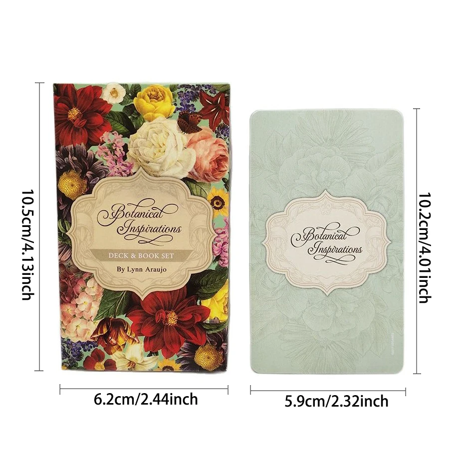 Ботанический цветок карточка гадания судьба игра для друзей вечерние настольная