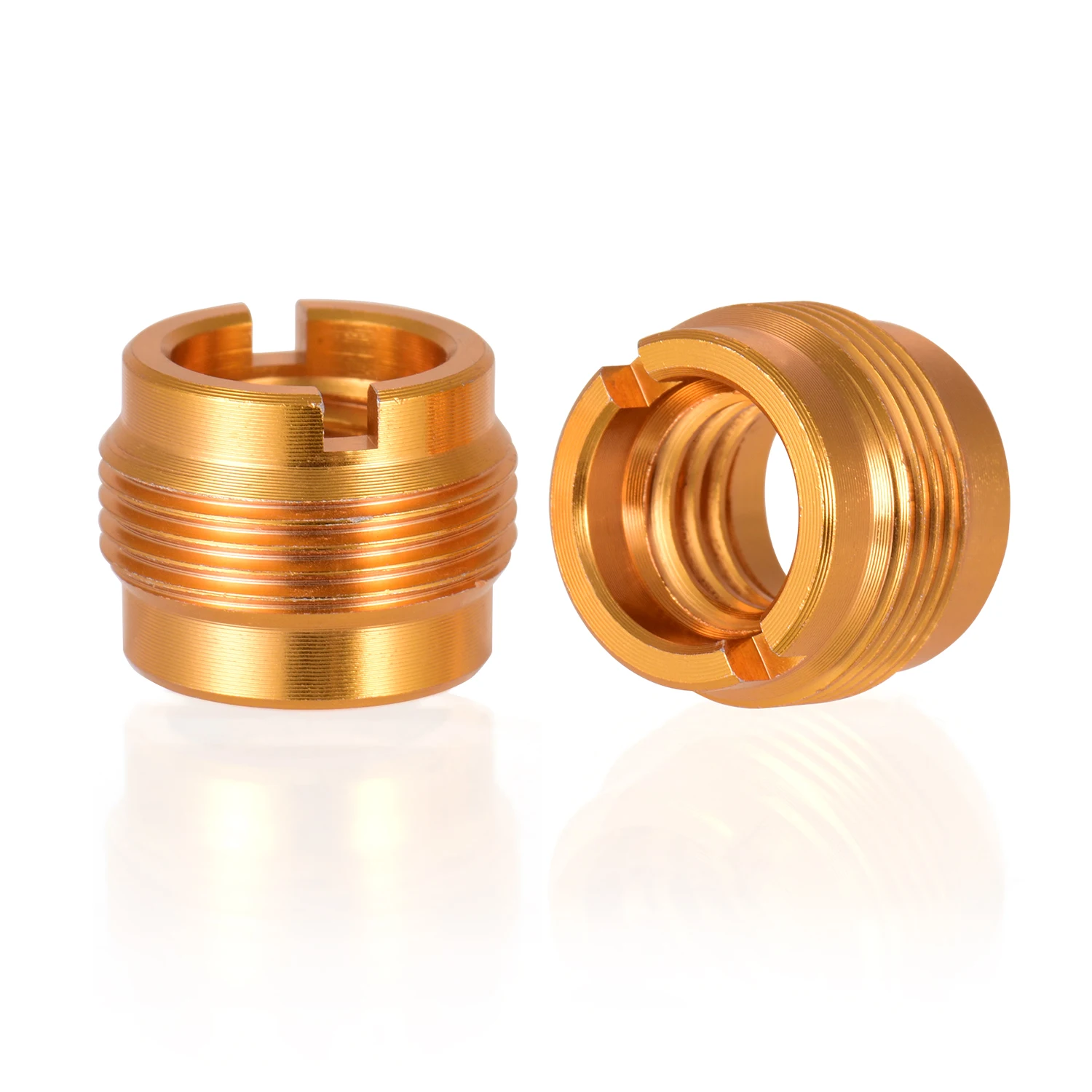 2 шт. адаптер с резьбой для микрофона 3/8 дюйма от гнездовой до 5/8 саморезы