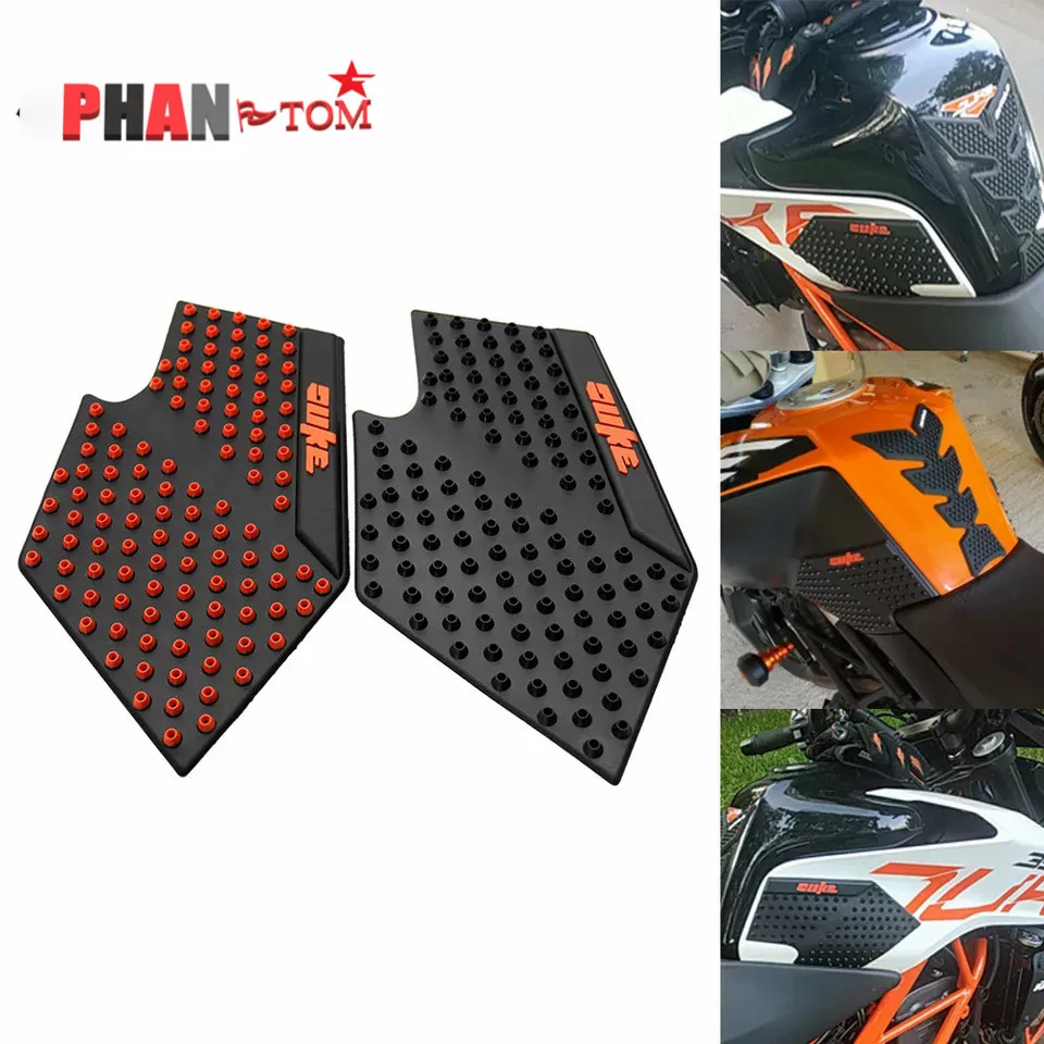 Для KTM DUKE 125 200 390 новая наклейка детали мотоцикла Тяговая боковая накладка на бак