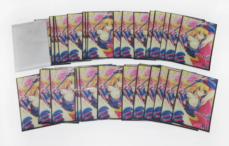 6 упаковок в партии) Yugioh/модный дизайн, рукава для карт с изображением дракона, пикантные ARC-V для девочек VRAINS Yu-Gi-Oh! Игрушка игра коллекция Чехлы для карт