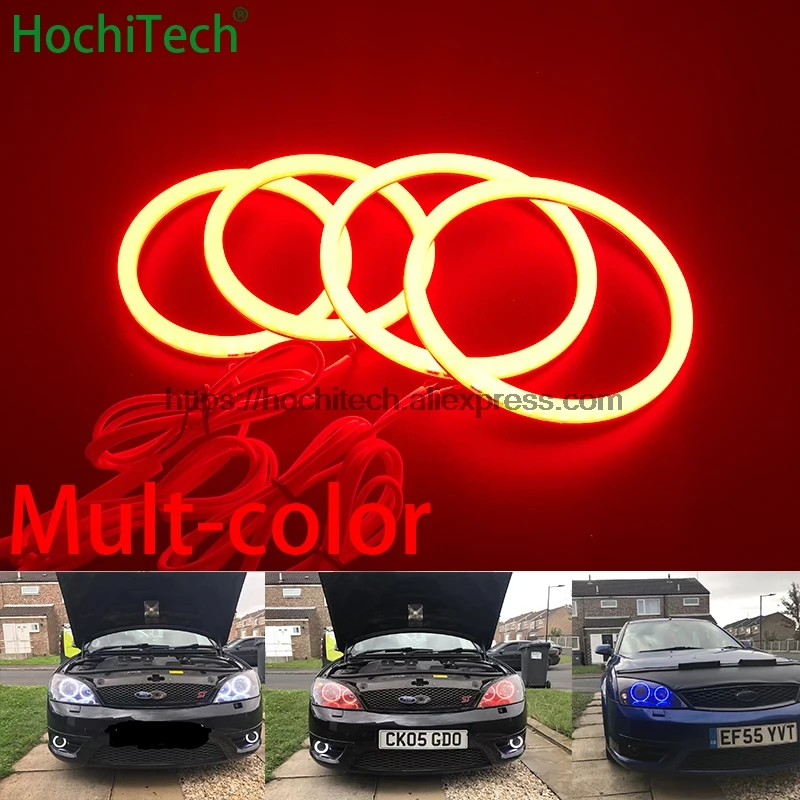 HochiTech 5050 SMD хлопок разноцветная RGB лампа с дистанционным управлением для FORD Mondeo MK3