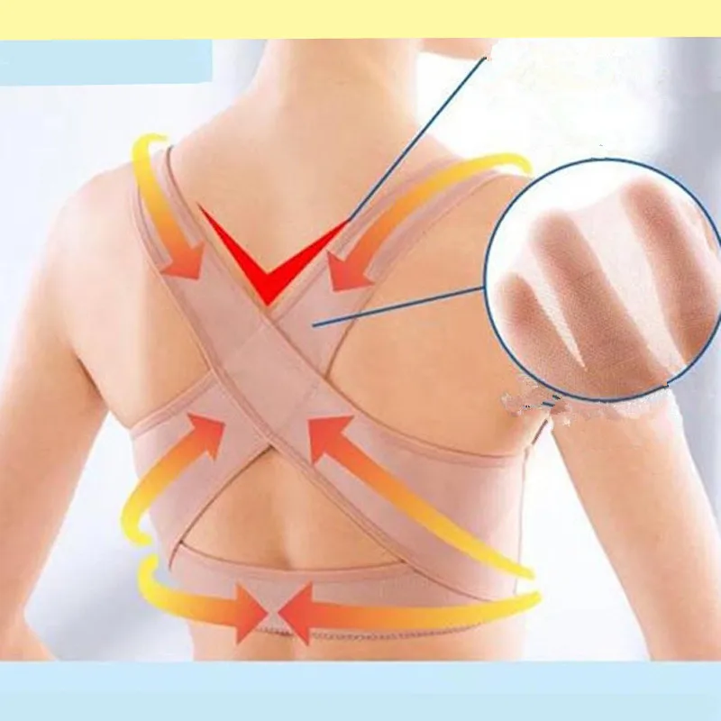 1 шт. новая терапия коррекция осанки Назад Плечо Корректор поддержка спины бандаж
