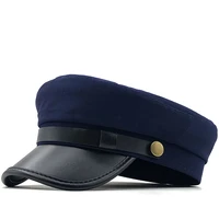 ltow new unisex red black flat navy hat cap women men berets hot sale street style beret caps brand hats fishing cap