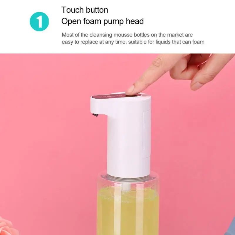 150/350 мл пенопластовые диспенсеры для жидкого мыла автоматический диспенсер