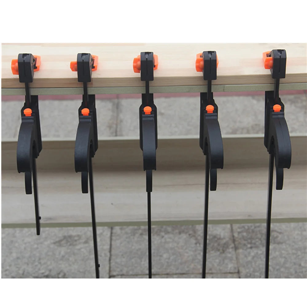 

Diy Repair Durable Tool 2-12 Inch Fixing Caliper WoodWorking Bar Release Squeeze Hand Tool F Clamp Grip Quick Ratchet