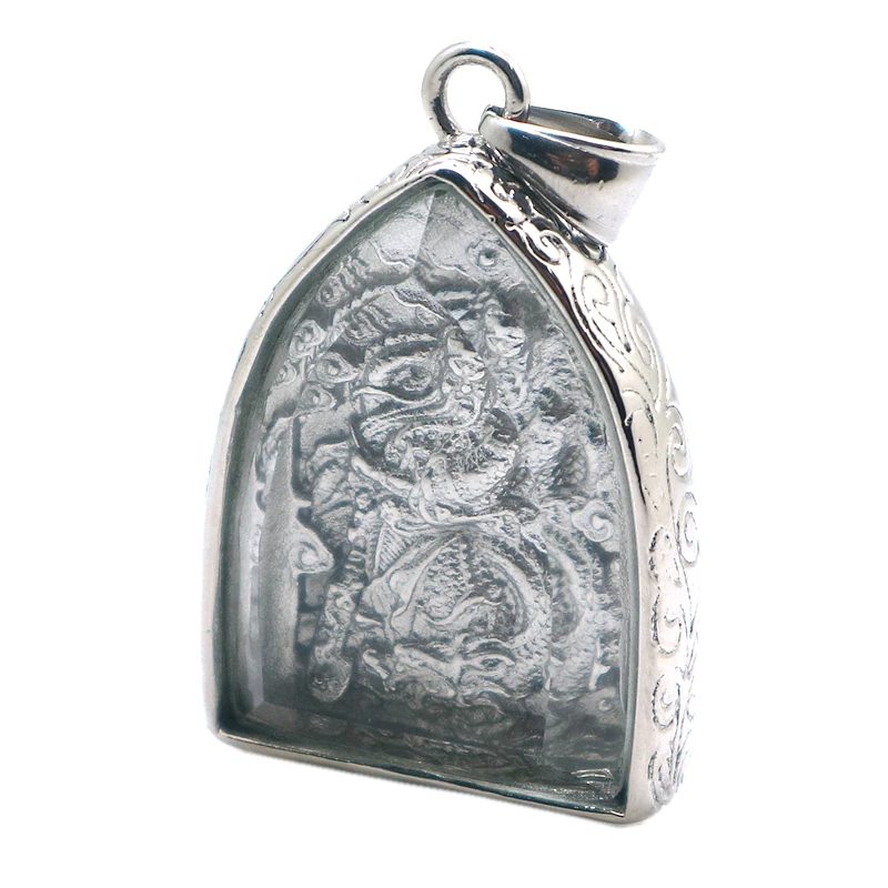 

Унисекс 316L нержавеющая сталь серебряный цвет Geneisha Защитная подвеска