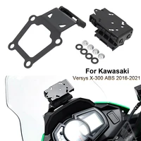 2021 2016 new motorcycle accessories versys x300 navigation bracket gps mount for kawasaki versys x300