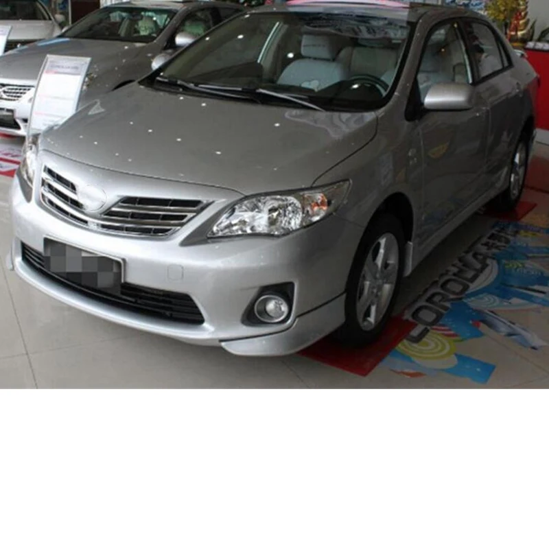 Сплиттер CEYUSOT для переднего бампера автомобиля 2 шт. губы Toyota Corolla 2011 2012 13 материал