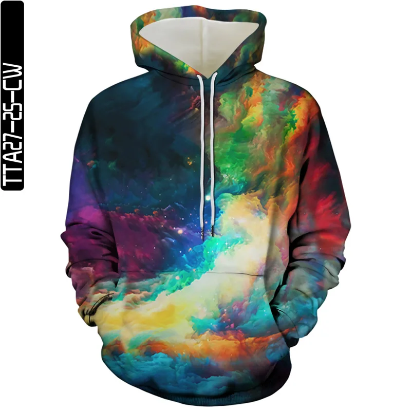 

2021 Summer Unisex Hoodie Parkour Hoodies Funny Hooded Sweatshirt Men Hip Hop Street Style 3D Male Abstract Elements Hoody