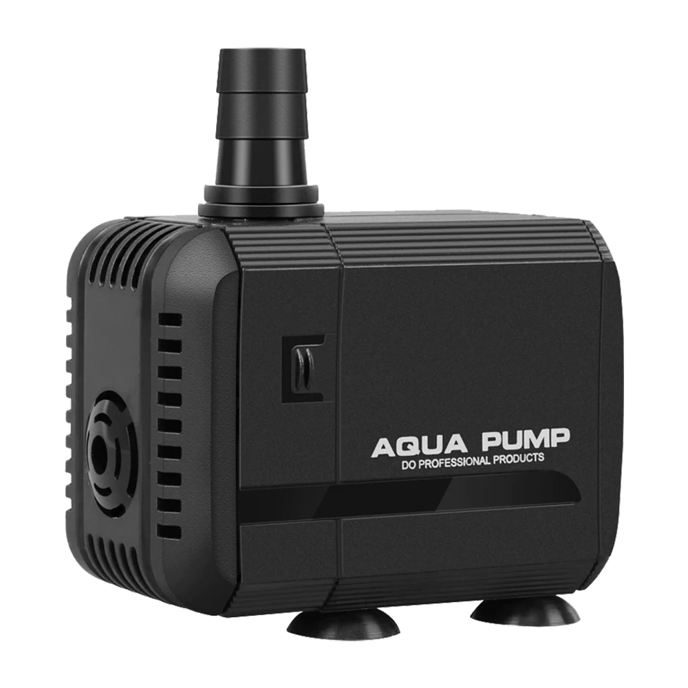 Регулируемый аквариумный насос погружной Ультра тихий водяной для фонтана рыб